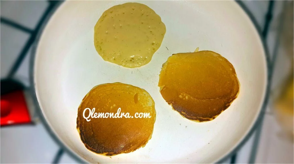 sokoladli bananli pancake 1